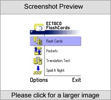 ECTACO FlashCards English <-> Dutch for Nokia Screenshot